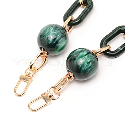 Acrylic Curb Chain Bag Strap&nbsp;FIND-WH0092-26