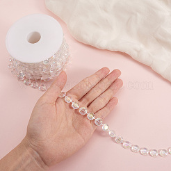 Handmade Plastic Beaded Chains&nbsp;CHC-CJ0001-55