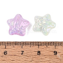 UV Plating Transparent Acrylic Beads&nbsp;OACR-Q204-10