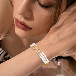 6Pcs 2 Colors Brass Micro Pave Clear Cubic Zirconia Fold Over Clasps&nbsp;KK-BBC0028-89