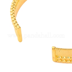 Rack Plating Brass Micro Pave Cubic Zirconia Cuff Bracelets for Women&nbsp;BJEW-M040-08G