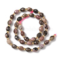 Natural Rhodonite Beads Strands&nbsp;G-F809-A21-01