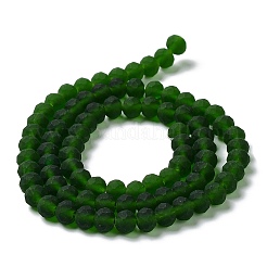 Transparent Glass Beads Strands&nbsp;EGLA-A044-T4mm-MD24