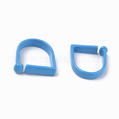 Spray Painted Alloy Cuff Rings&nbsp;RJEW-T011-23-RS