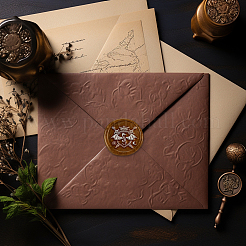 Wax Seal Stamp Set&nbsp;AJEW-WH0208-1206
