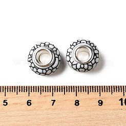 Opaque Resin European Beads&nbsp;RESI-C055-01B