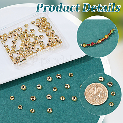 100Pcs 4 Styles Brass Spacer Beads&nbsp;KK-PH0006-68