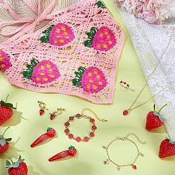 Alloy Necklaces & Braacelets & Clip-on Earrings & Brass Finger Rings & Hair Clips & Head Wrap&nbsp;SJEW-PH00012