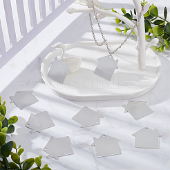 25Pcs Pet Aluminium Pendants&nbsp;ALUM-SC0001-07