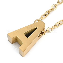 Ion Plating(IP) 304 Stainless Steel Pendant Necklaces&nbsp;NJEW-R050-01G-01