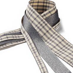 9 Yards 3 Styles Tartan Print Polyester Ribbon&nbsp;SRIB-C002-01C