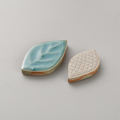 Mosaic Tiles Ceramics Cabochons&nbsp;DIY-WH0627-01
