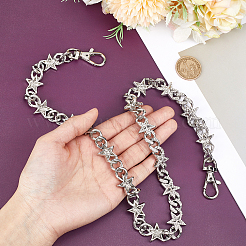 1Pc Alloy Rhinestone Waist Belts Chain&nbsp;AJEW-HY0002-26