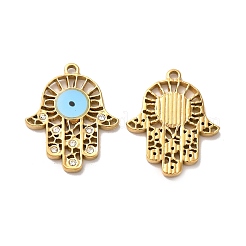 Ion Plating(IP) 304 Stainless Steel Enamel Pendants&nbsp;STAS-A080-09G