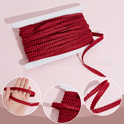 20Yards Polyester Ruffled Lace Ribbon&nbsp;DIY-ME0001-71B