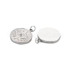 Tarnish Resistant 304 Stainless Steel Pendant Rhinestone Settings&nbsp;STAS-N097-123P