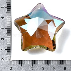 Electroplated Glass Pendants&nbsp;X-GLAA-G122-05A