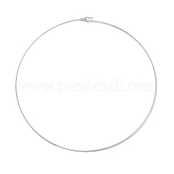 304 Stainless Steel Choker Necklaces&nbsp;NJEW-Q348-04P-1