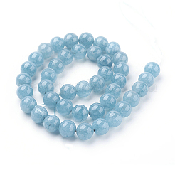 Natural Blue Quartz Beads Strands&nbsp;G-O047-07-10mm