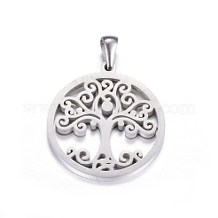 Non-Tarnish 304 Stainless Steel Pendants&nbsp;LS-STAS-P063-07P