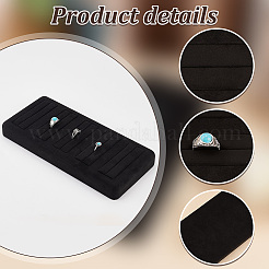 5-Slot Microfiber Ring Display Stands&nbsp;RDIS-WH0015-02A