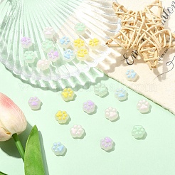 25Pcs 5 Colors Translucent Resin Cabochons&nbsp;RESI-YW0004-90