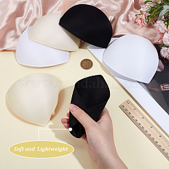 9 Pairs 3 Colors Triangle Sponge Bra Pads Inserts&nbsp;DIY-BC0016-70B