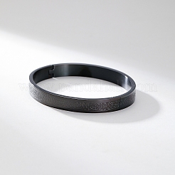 201 Stainless Steel Plain Bangles&nbsp;QM1535-1