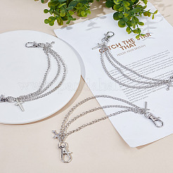 4Pcs Zinc Alloy Decorative Shoe Chain&nbsp;FIND-GO0003-81