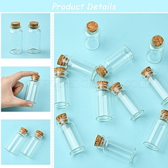 18Pcs Glass Bottle&nbsp;CON-FS0001-14B