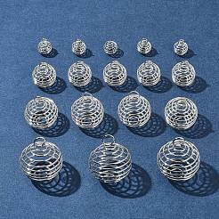 20Pcs 4 Styles Iron Wire Pendants&nbsp;IFIN-FS0001-46P