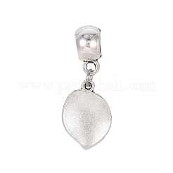 Alloy Enamel European Dangle Charms&nbsp;MPDL-D022-E01-P