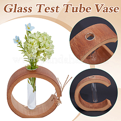 Glass Hydroponic Vase&nbsp;AJEW-WH0709-388B