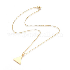 304 Stainless Steel Pendant Necklaces&nbsp;NJEW-F275-15G