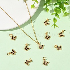 SHEGRACE Brass Micro Pave Cubic Zirconia Charms&nbsp;XGRQ5K654-628G-H