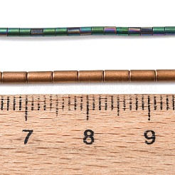 Electroplated Synthetic Non-magnetic Hematite Beads Strands&nbsp;G-K366-I02-02