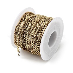 304 Stainless Steel Rectangle Link Chains&nbsp;CHS-G051-11G