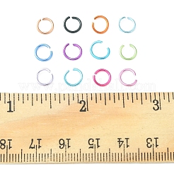 600Pcs 12 Colors Aluminum Wire Open Jump Ring Sets&nbsp;DIY-FS0004-14
