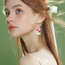 70Pcs 7 Colors Acrylic Pendants&nbsp;PALLOY-YW00161
