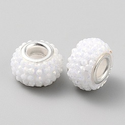 Resin European Beads&nbsp;RESI-WH20001-03D