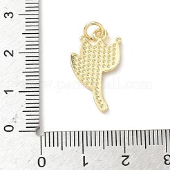 Brass Enamel Pendants&nbsp;KK-L239-052A-G