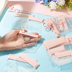 24pcs 6 Styles Transparent EVA Resealable Bags with Rings&nbsp;ABAG-TAC0001-32