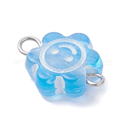 Transparent Acrylic Connector Charms&nbsp;PALLOY-JF04354-02