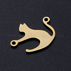 201 Stainless Steel Kitten Links connectors&nbsp;STAS-T049-T647-2