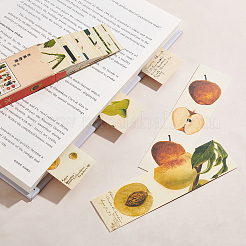 Fruit Pattern Paper Bookmarks for Office School&nbsp;AJEW-GF0004-40C