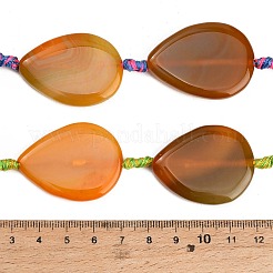 Natural Banded Agate/Striped Agate Beads Strands&nbsp;GG-CBAE0EB-01A-09