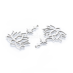 Non-Tarnish 201 Stainless Steel Pendants&nbsp;STAS-N090-LA909-1