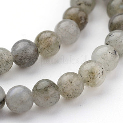 Natural Labradorite Bead Strands&nbsp;G-K152-03-4mm