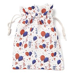 Christmas Theme Cloth Printed Storage Bags&nbsp;ABAG-F010-02C-06