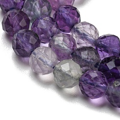 Natural Fluorite Beads Strands&nbsp;G-K315-B01-01